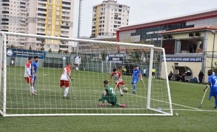 Şahinbey Ampute kendi evinde çok farklı: 15-0