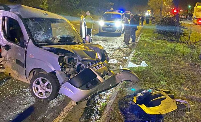 Samsun’da trafik kazası: 1 yaralı