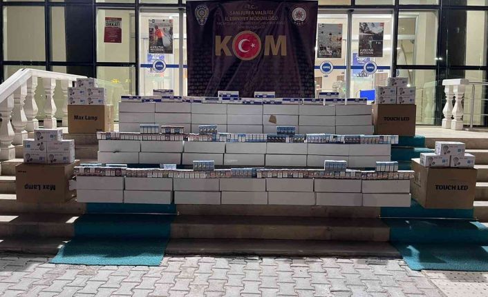 Şanlıurfa’da gümrük kaçağı ampul ele geçirildi