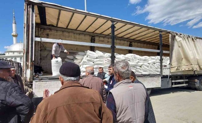 Sinop’ta ilkbahar beslenmesi için arıcılara 54 ton toz şeker