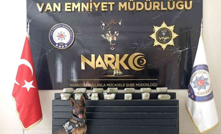 Van’da 15 kilo 150 gram eroin ele geçirildi