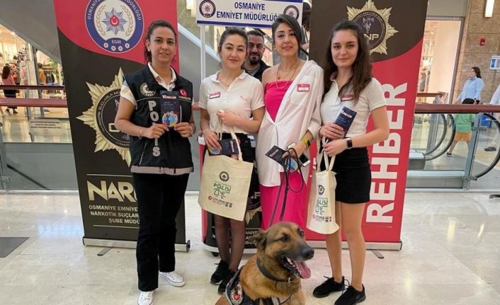 AVM’de narkotik köpeğiyle uyuşturucuyla mücadele