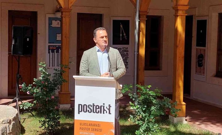 Ayasofya Medresesi’nde "Posterist" Poster Sergisi açıldı