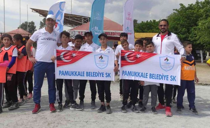 Bocceye Pamukkale Belediyesi damgası