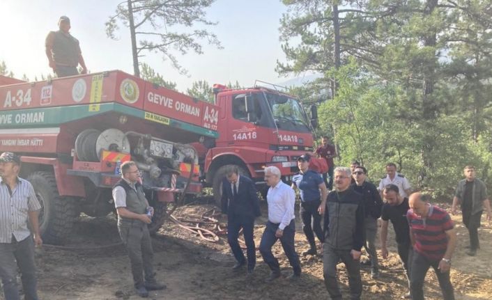 Bolu’daki orman yangını kontrol altına alındı