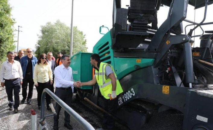 Düzce Özel İdaresi asfalt sezonuna başladı