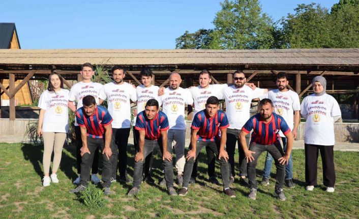 Evcek’ten Düzcespor’a destek