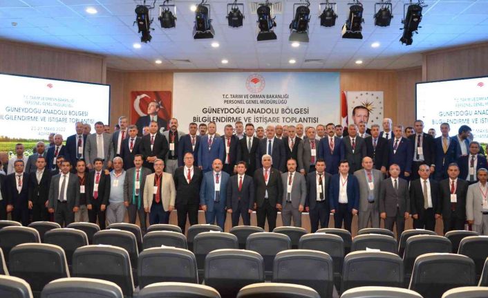 Güneydoğu Anadolu’nun Tarım ve Orman Müdürleri Adıyaman’da buluştu