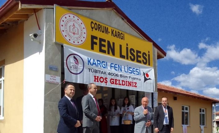 Kargı fen lisesi’nde bilim fuarı açıldı