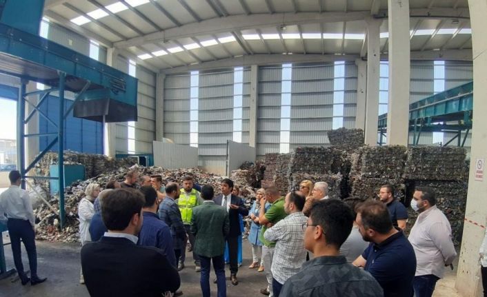 Katı atık bertaraf tesisine iş insanlarından tam not