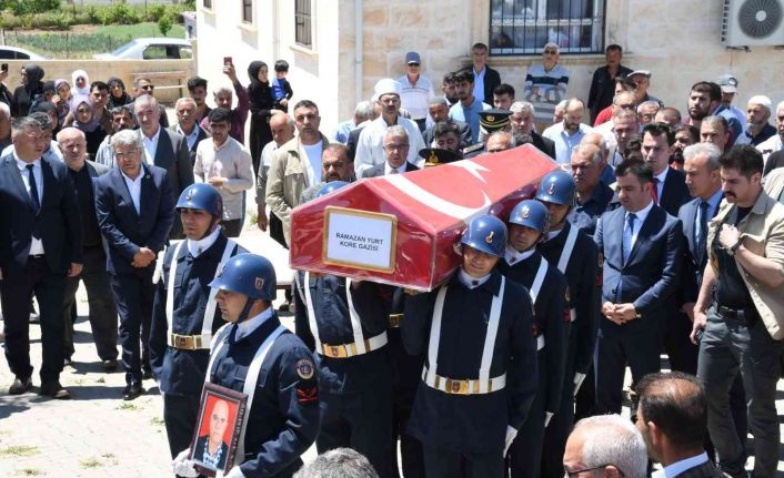 Kore Gazisi Ramazan Yurt, son yolculuğuna uğurlandı