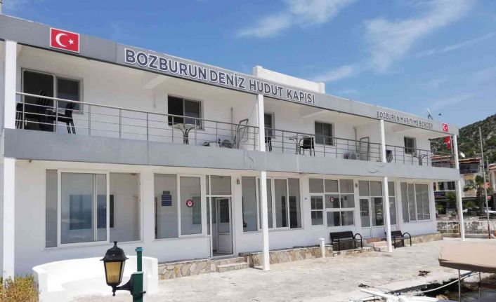 Marmaris Bozburun deniz hudut kapısı hizmete açıldı