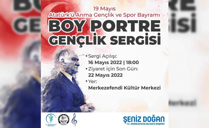 Merkezefendi’de 19 Mayıs’a özel gençlik sergisi