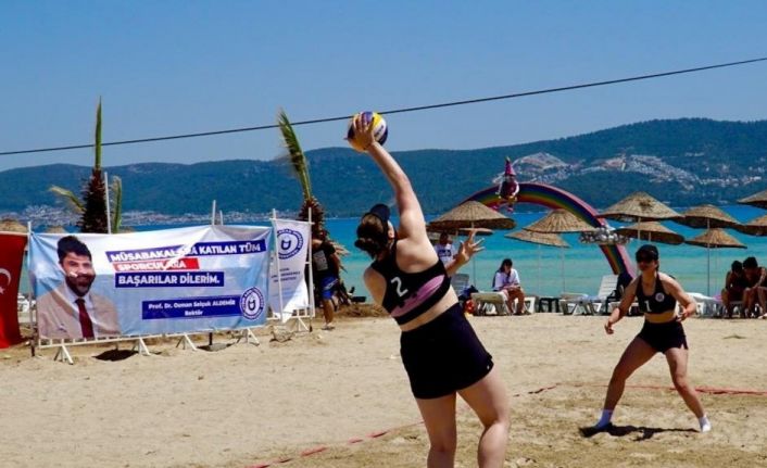 Plaj Voleybolu Türkiye Şampiyonası, Didim’de başladı