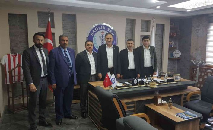 Sağlık Sen Genel Başkanı Durmuş Gaziantep Şubesini ziyaret etti