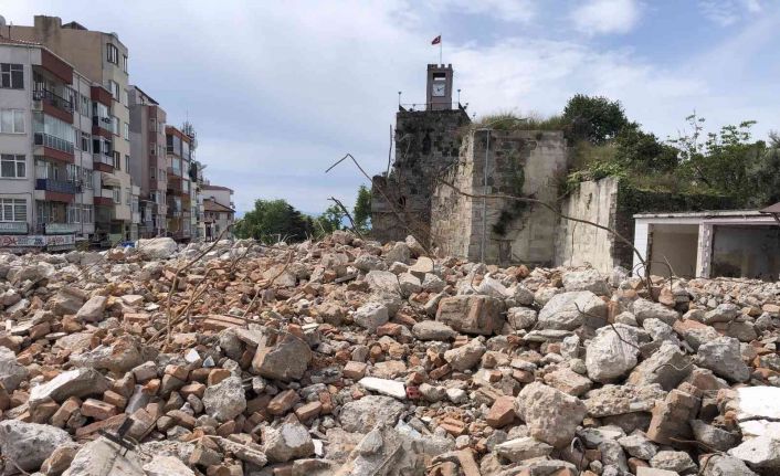 Sinop’un tarihi dokusu ortaya çıktı