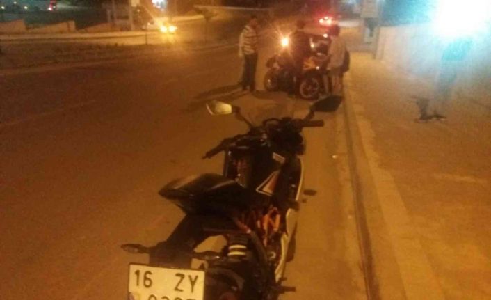 Yalova’da köpeğe çarpan motosiklet sürücüsü yaralandı