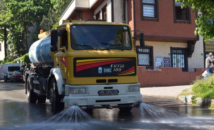 Yıldırım’ın cadde ve sokaklarında bahar temizliği