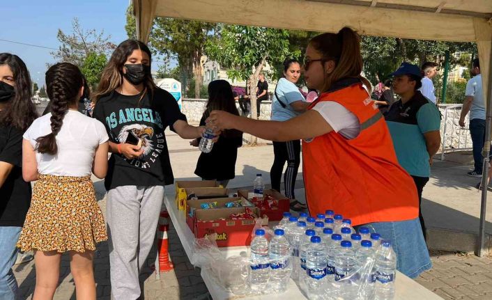 Başkan Atabay, Didim’de sınava giren öğrencileri unutmadı