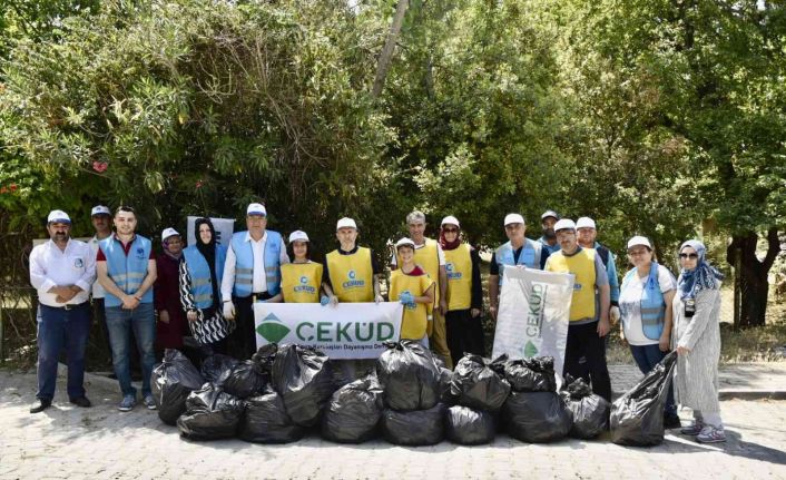 Başkan Çerçi çöp toplama etkinliğine katıldı