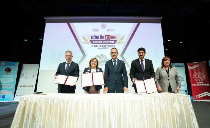 Gaziantep’te meslek liseleri halk ekmek üretecek