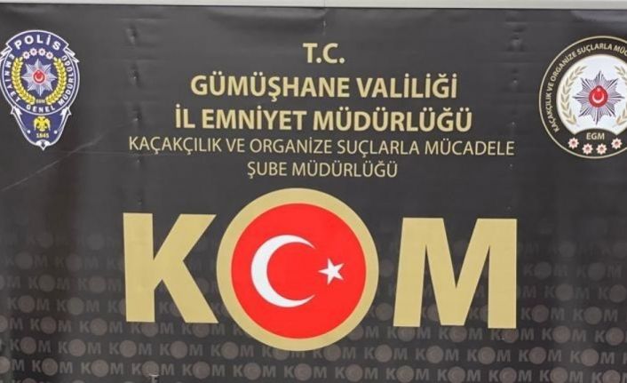 Gümüşhane ve Giresun’da silah kaçakçılarına ağır darbe