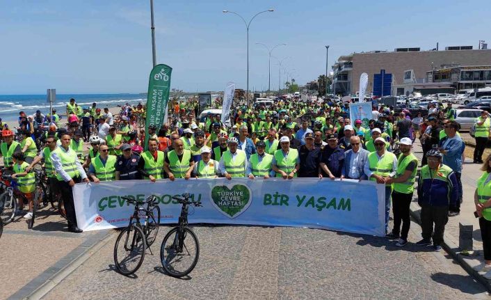 Samsun’da "Çevre Dostu Bir Yaşam" için bisiklet turu düzenlendi