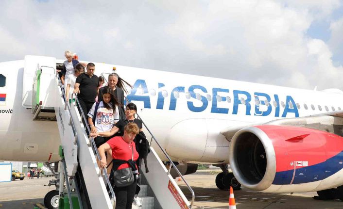 Sırbistan’ı Alanya’ya bağlayan seferler resmen başladı