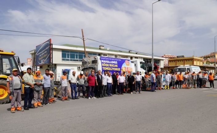 TOKİ’de toplu temizlik çalışması yapıldı