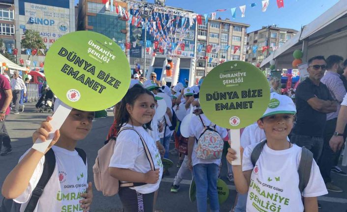 Ümraniye’de Dünya Çevre Günü’nde ‘Çevre Şenliği’ şölene dönüştü