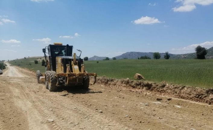 Yapılan yol çalışması trafikte güvenliği artıracak