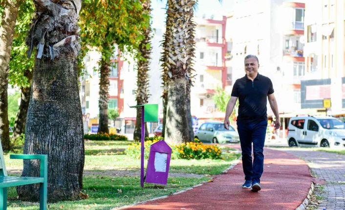 Bayındır Park’a beş kilometrelik tartan zeminli yürüyüş yolu