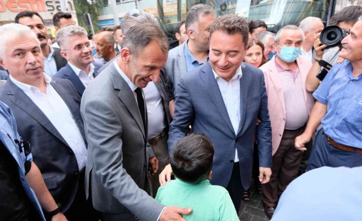 DEVA Partisi Genel Başkanı Ali Babacan Gümüşhane’de