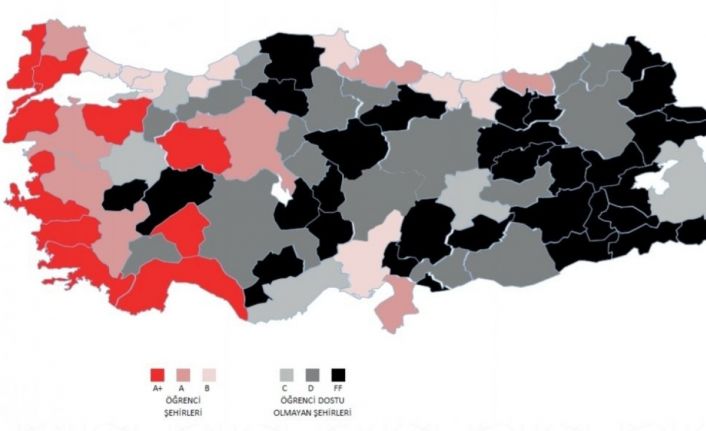 Düzce, öğrenci dostu şehirlerde bir üst sıraya yükseldi