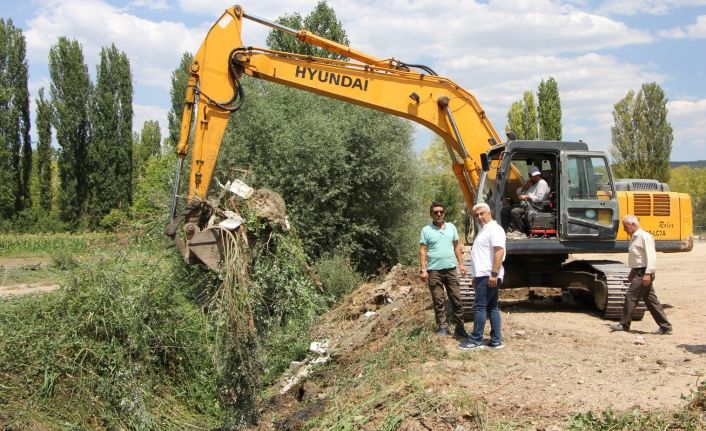 Hisarcık’ta Küçükçay Taşkın Koruma Projesi çalışmalarına başlandı