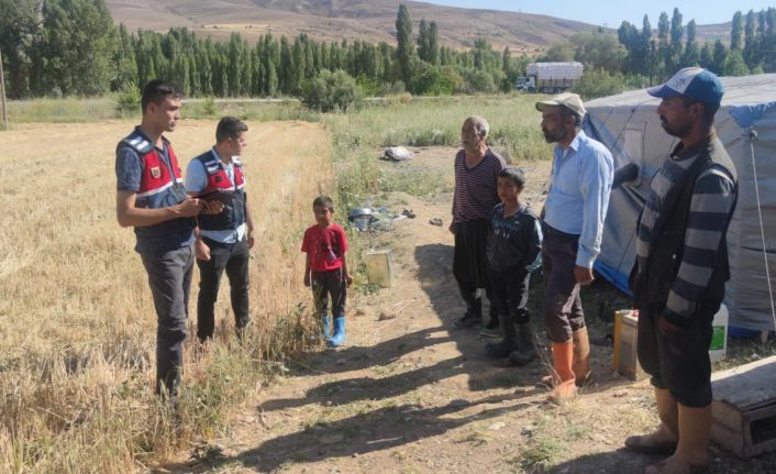 Jandarma Güven Timleri hafta sonu aralıksız çalıştı