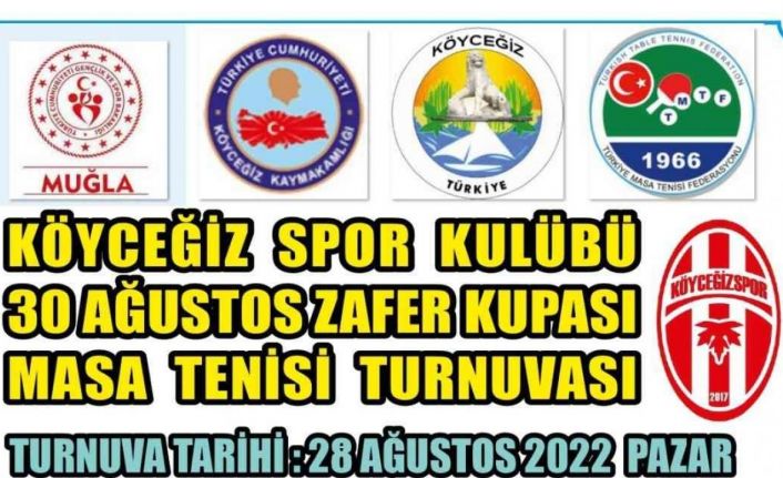 Köyceğiz, masa tenisi zafer kupasına hazırlanıyor