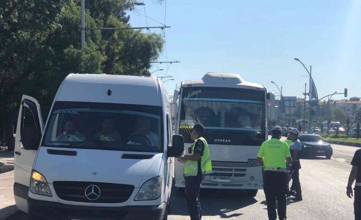 Malatya’da toplu taşımada denetim