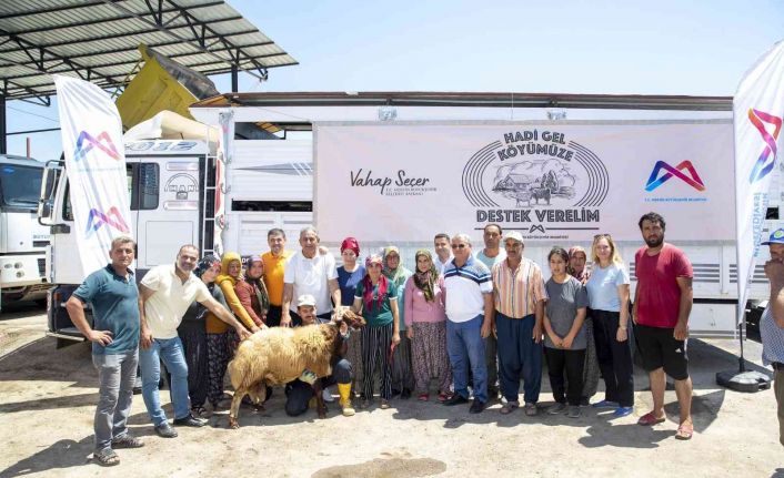 Mersin’de 18 yetiştiriciye 450 küçükbaş hayvan desteği