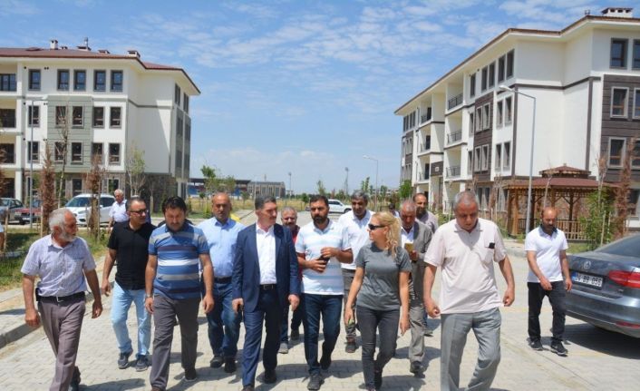 Milletvekili Çelebi: "300 konutun teslimine Ağustos ayı içinde başlanacak"