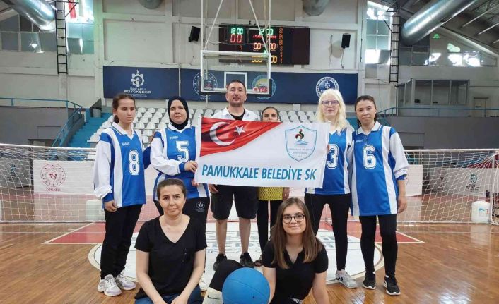 Pamukkale Belediyespor Goalball Takımı ikinci lige yükseldi