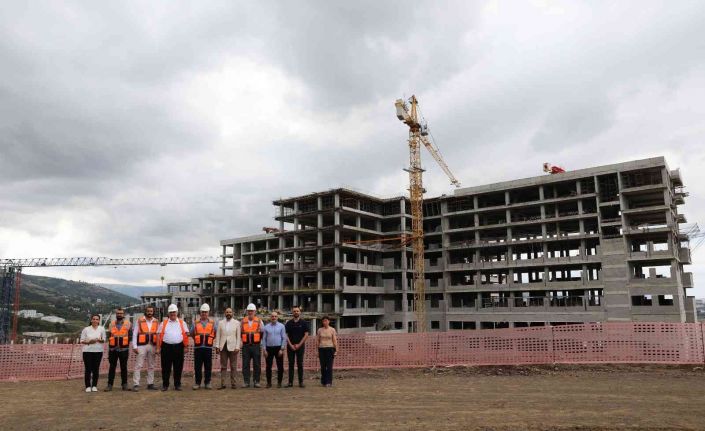 Samsun Şehir Hastanesi yüzde 55’e ulaştı