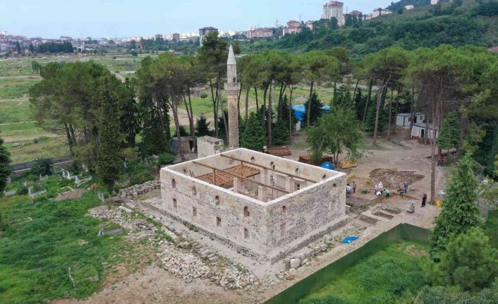 600 yıllık caminin restorasyonunda tarihi kalıntılara rastlandı