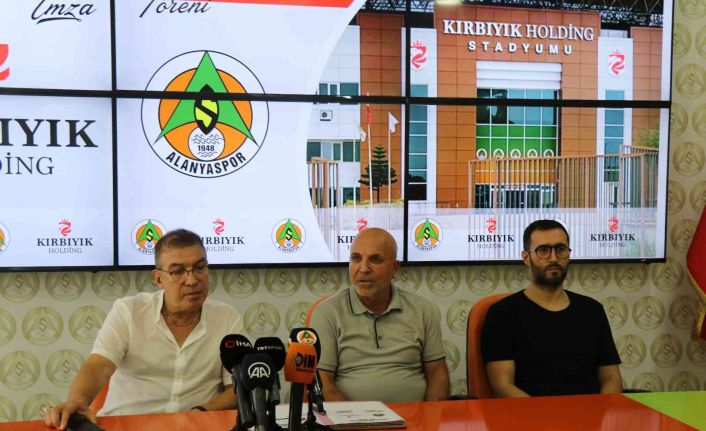 Alanyaspor’un stad isim sponsoru, Kırbıyık Holding oldu