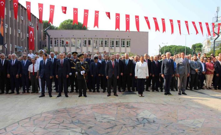 Aydın’da, 30 Ağustos Zafer Bayramı törenle kutlandı