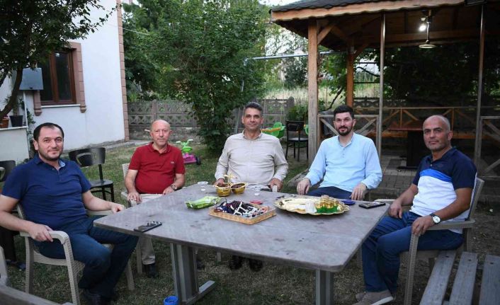 Başkan Kocaman, hacılar ile bir araya geldi