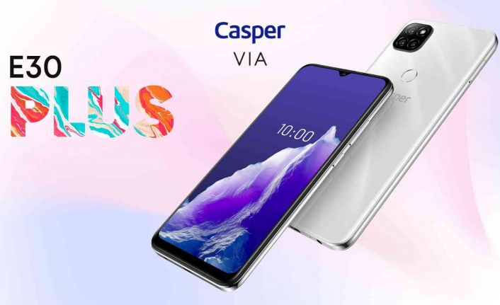 Casper’ın yeni telefonu VIA E30 Plus satışa çıktı