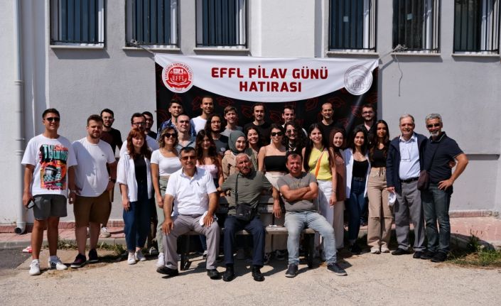 Eskişehir Fatih Fen Liseliler pilav gününde buluştu