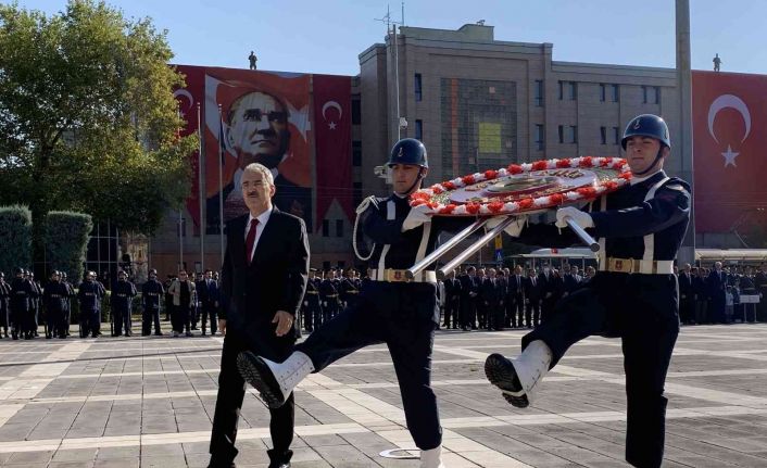 Eskişehir’de 30 Ağustos Zafer Bayramı düzenlenen törenle kutlandı