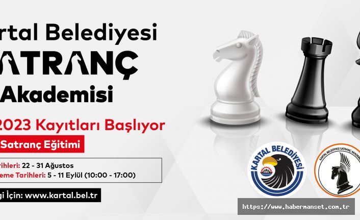 Kartal Belediyesi Satranç Akademisi Kayıtları Başlıyor